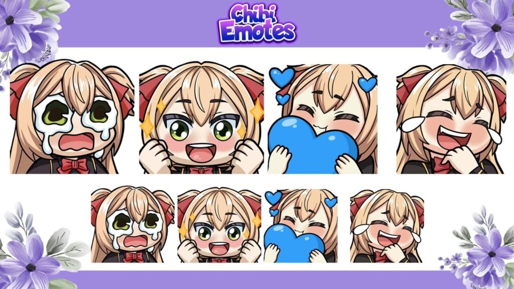 About Chibi Emotes Work